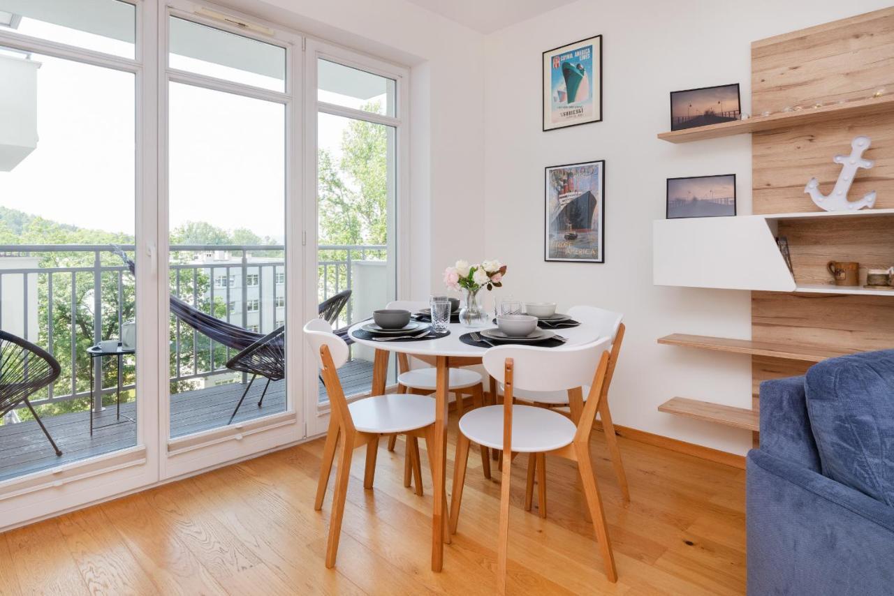 Modern Gdynia Apartment With Balcony & Parking By Noclegi Renters Luaran gambar